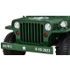Auto Jeep Wojskowy Retro Zielony JH-103